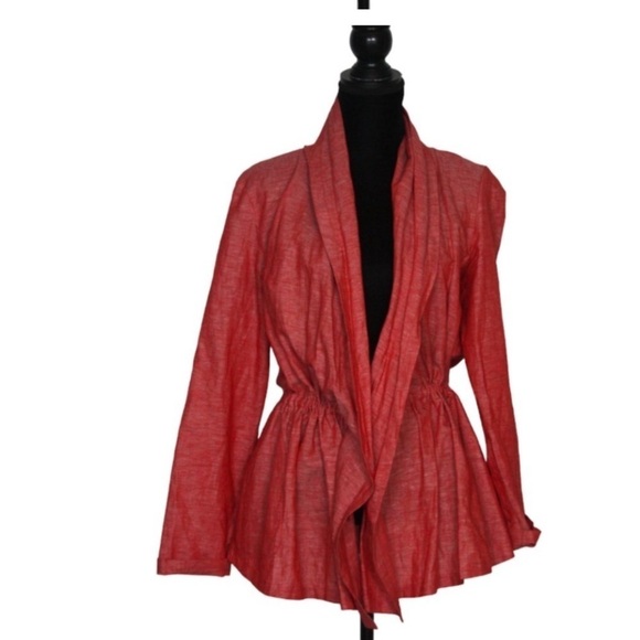 Like New Lafayette 148 Linen/cotton Blazer, Large - Picture 4 of 6